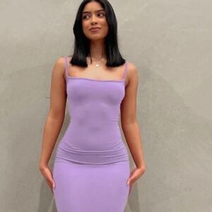 Skims no label but similar maxi dress Lavender